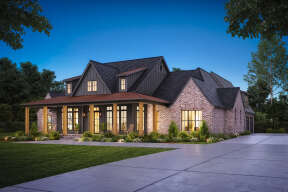 Modern Farmhouse House Plan #4534-00084 Elevation Photo