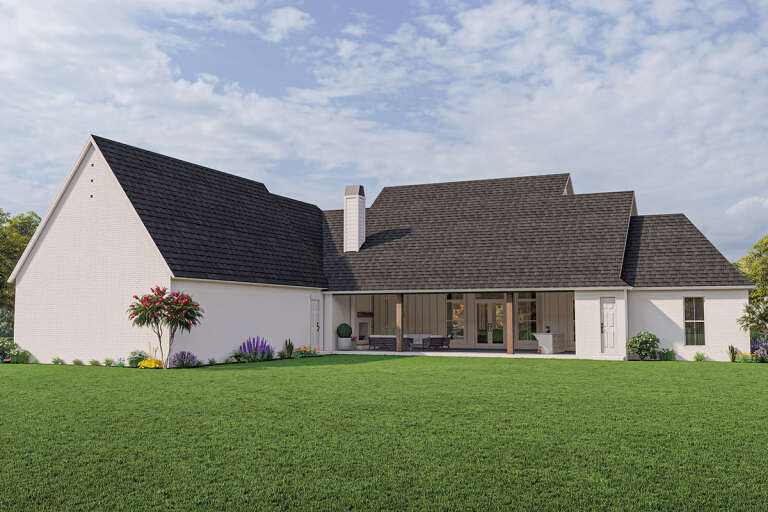 Modern Farmhouse House Plan #4534-00084 Elevation Photo