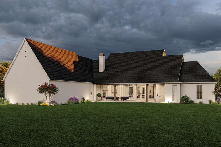Modern Farmhouse House Plan #4534-00084 Elevation Photo