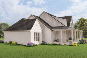 Modern Farmhouse House Plan #4534-00084 Elevation Photo