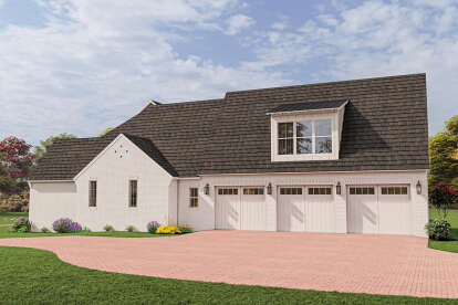 Modern Farmhouse House Plan #4534-00084 Elevation Photo