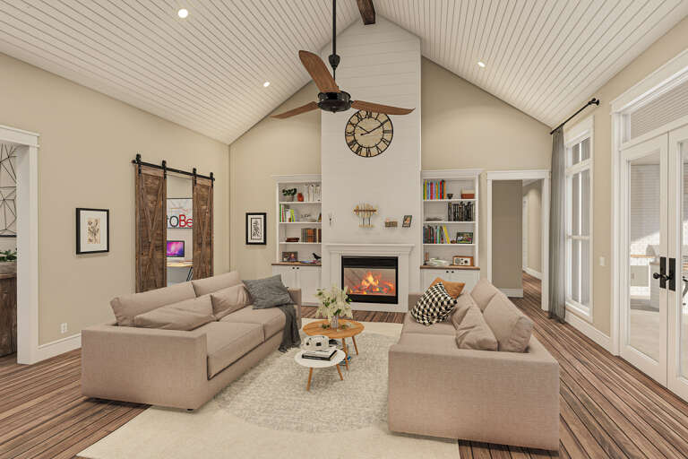 Modern Farmhouse House Plan #4534-00084 Additional Photo