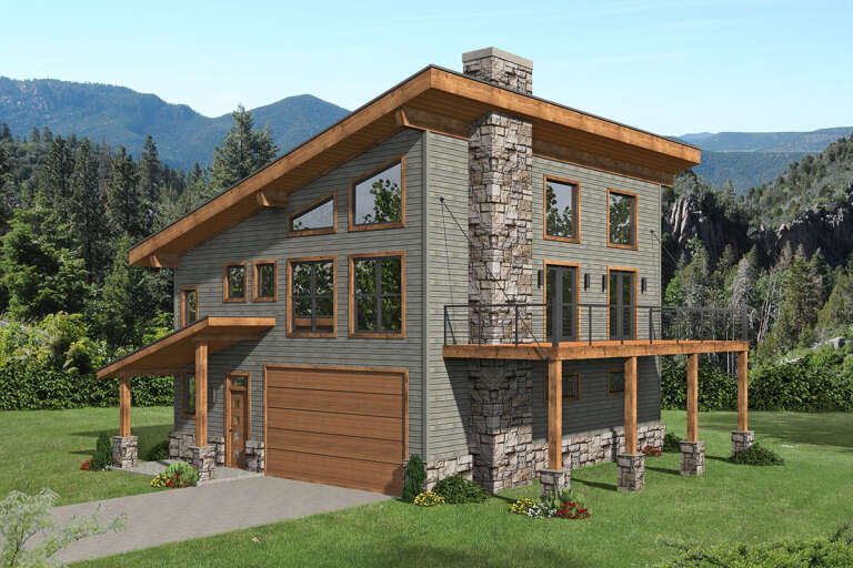 House Plan House Plan #27736 Front Elevation 