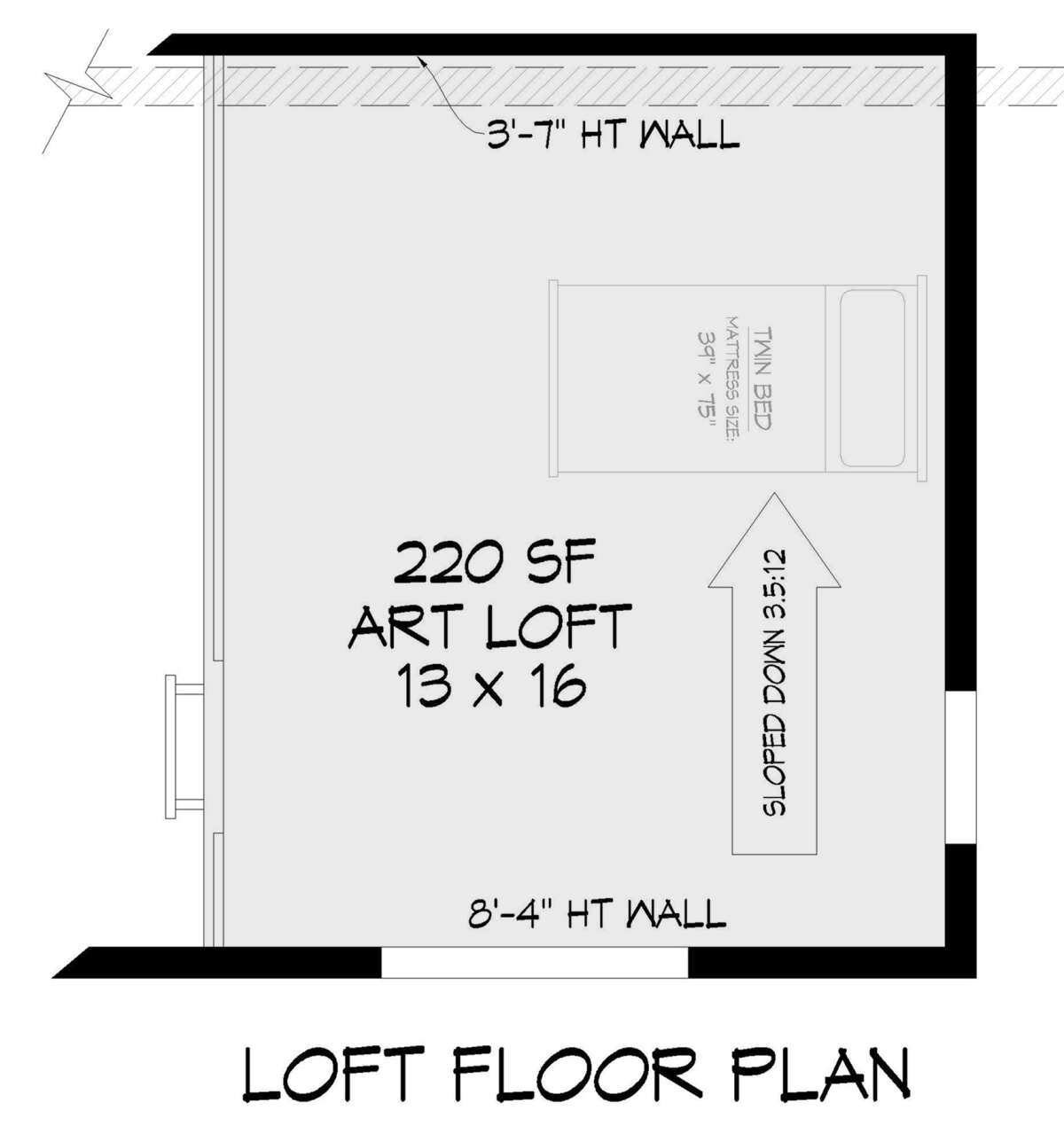Loft for House Plan #940-00620