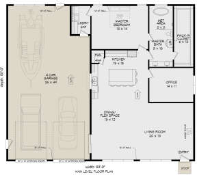 Main Floor  for House Plan #940-00621