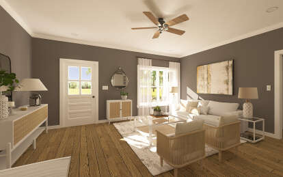 Modern Farmhouse House Plan #1776-00124 Additional Photo
