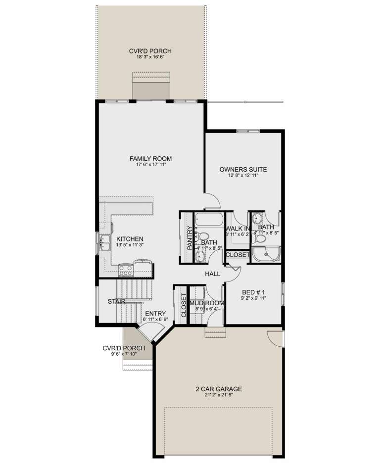 House Plan House Plan #27739 Drawing 1