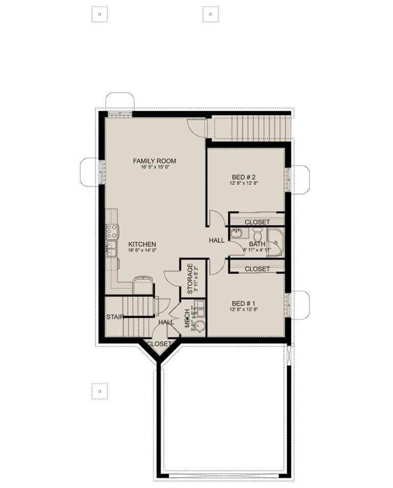 House Plan House Plan #27739 Drawing 2