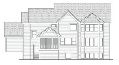 Craftsman House Plan #098-00027 Elevation Photo