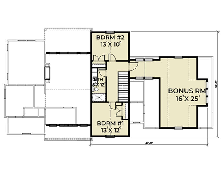 House Plan House Plan #27742 Drawing 2