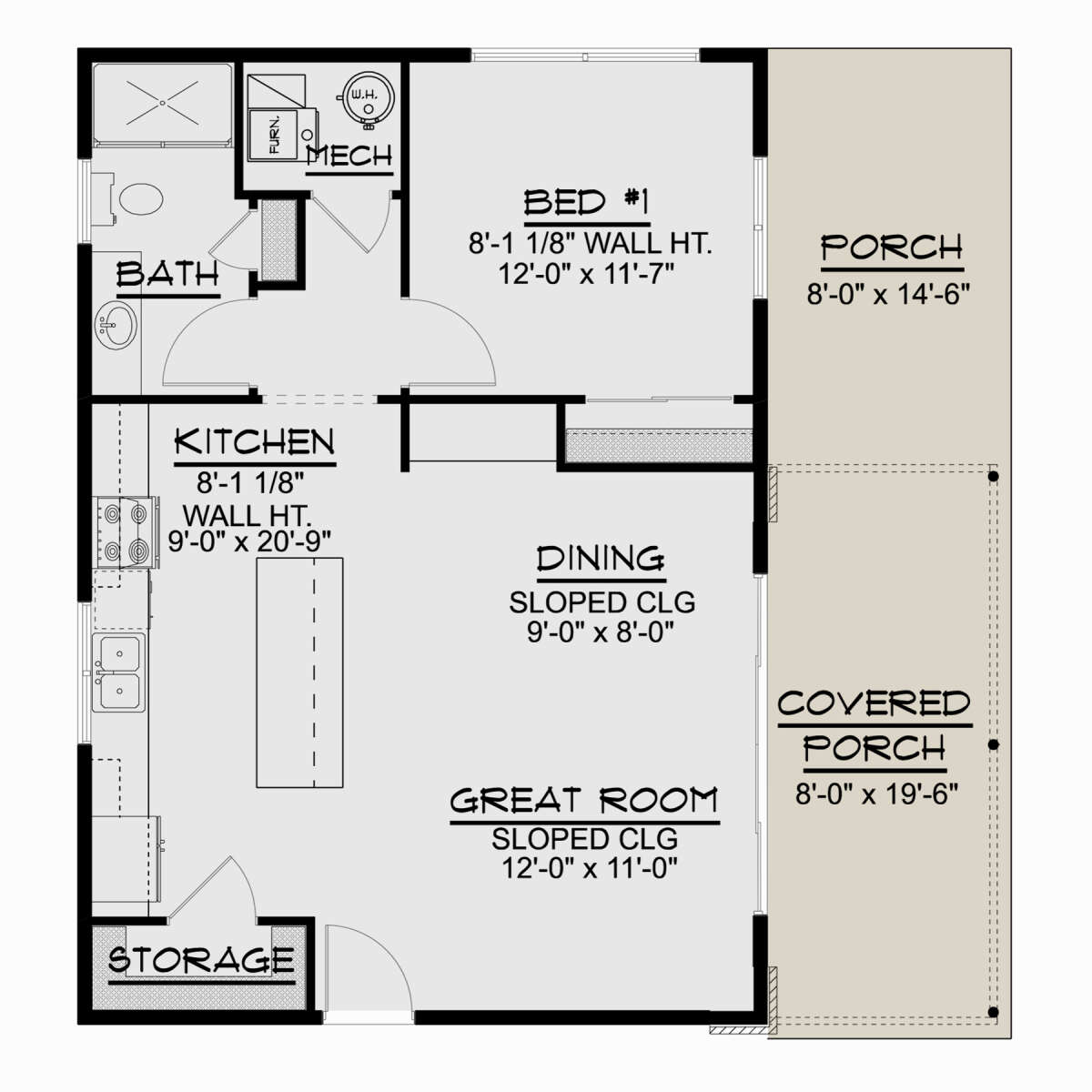 Main Floor  for House Plan #5032-00176