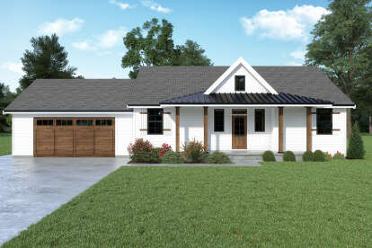 Modern Farmhouse House Plan #2464-00003 Elevation Photo