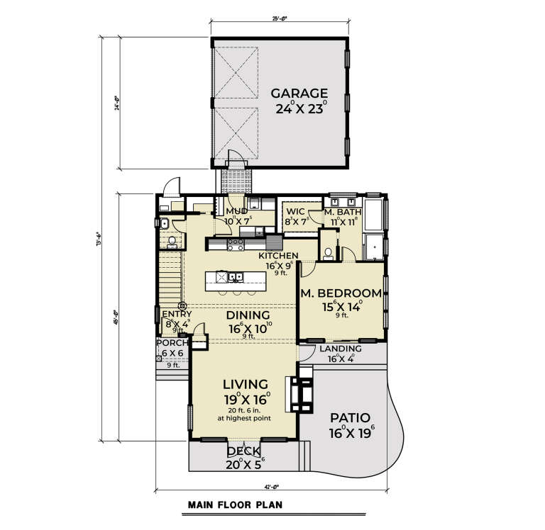 House Plan House Plan #27745 Drawing 1