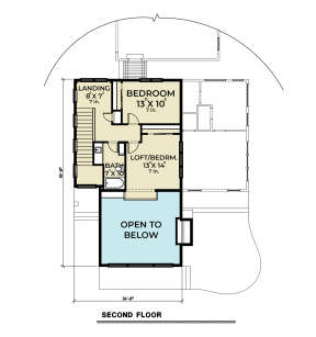 Second Floor for House Plan #2464-00004