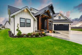 Modern Farmhouse House Plan #2464-00006 Elevation Photo