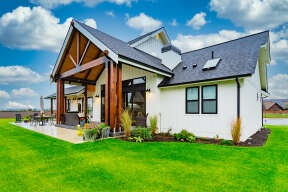 Modern Farmhouse House Plan #2464-00006 Elevation Photo