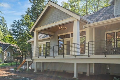 Craftsman House Plan #2464-00008 Elevation Photo