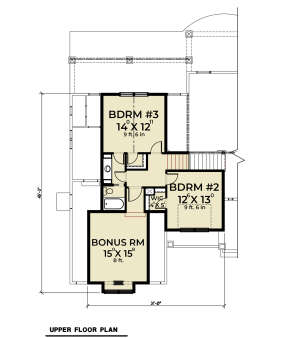 Second Floor for House Plan #2464-00008