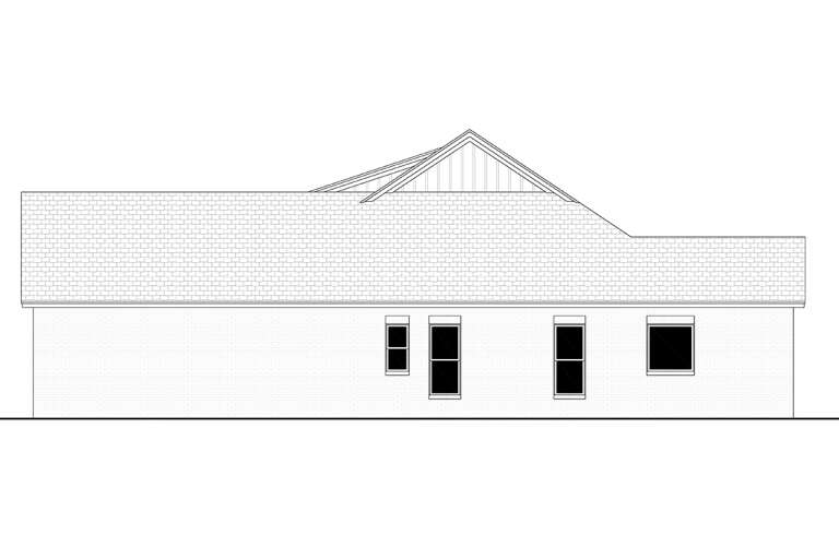 Modern House Plan #041-00301 Elevation Photo