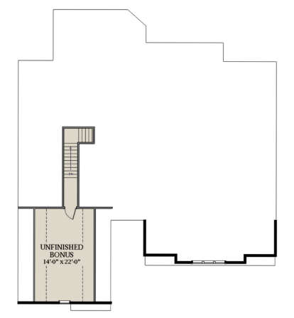 Bonus Room for House Plan #6849-00127