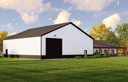 Barn House Plan #5032-00177 Elevation Photo