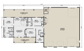 Main Floor  for House Plan #5032-00177