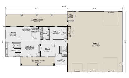 Main Floor  for House Plan #5032-00177