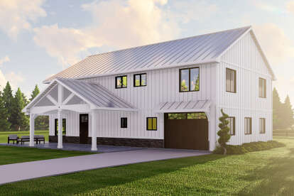 Barn House Plan #5032-00178 Elevation Photo