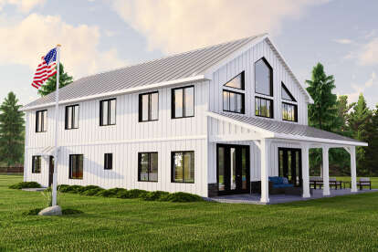 Barn House Plan #5032-00178 Elevation Photo