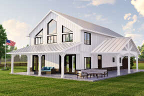 Barn House Plan #5032-00178 Elevation Photo