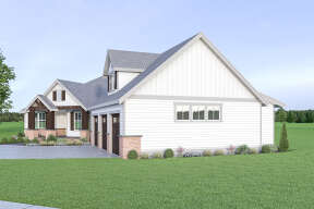 Craftsman House Plan #2464-00010 Elevation Photo