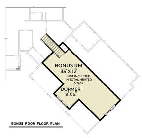 Bonus Room for House Plan #2464-00010