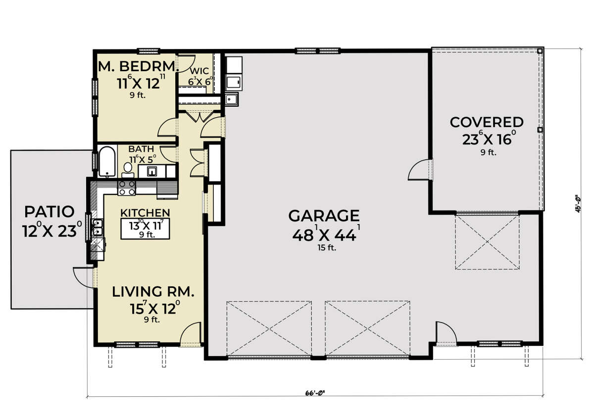 Main Floor  for House Plan #2464-00011