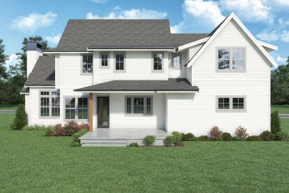 European House Plan #2464-00012 Elevation Photo