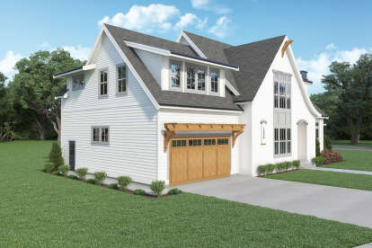 European House Plan #2464-00012 Elevation Photo