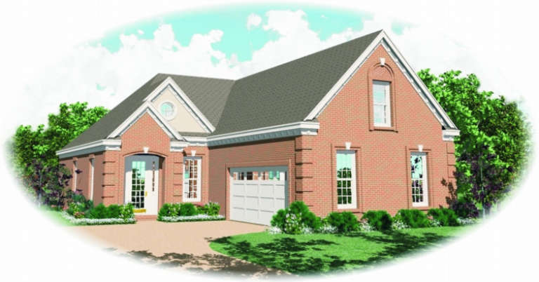 House Plan House Plan #2776 Front Elevation