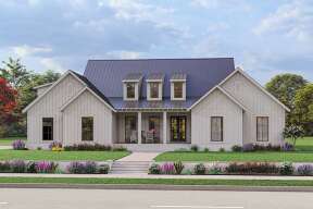 Modern Farmhouse House Plan #041-00302 Elevation Photo