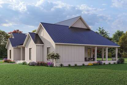 Modern Farmhouse House Plan #041-00302 Elevation Photo