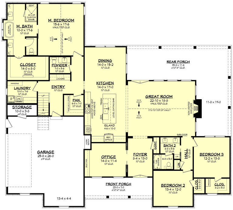 House Plan House Plan #27761 Drawing 1