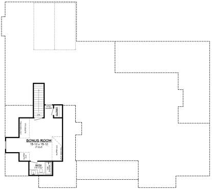 Bonus Room for House Plan #041-00302