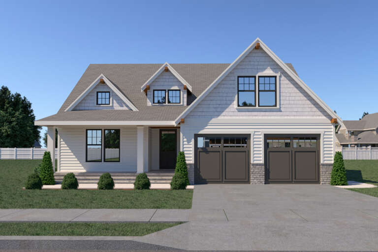 House Plan House Plan #27762 Front Elevation 