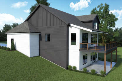 Modern Farmhouse House Plan #2464-00016 Elevation Photo