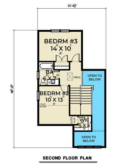 Second Floor for House Plan #2464-00016