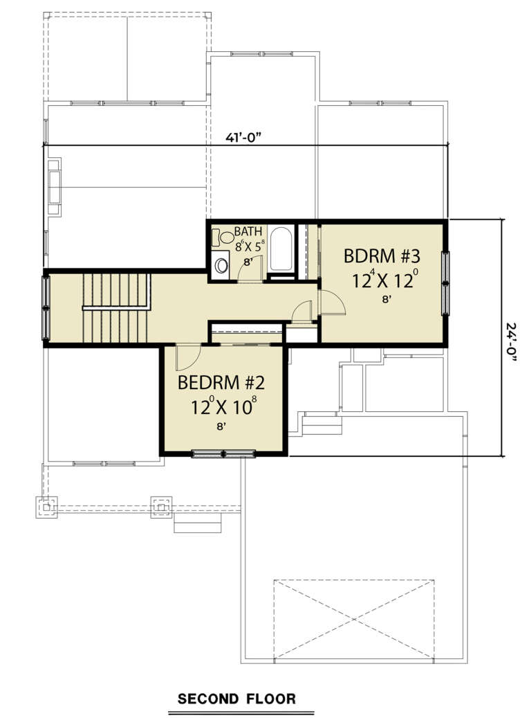 House Plan House Plan #27764 Drawing 2