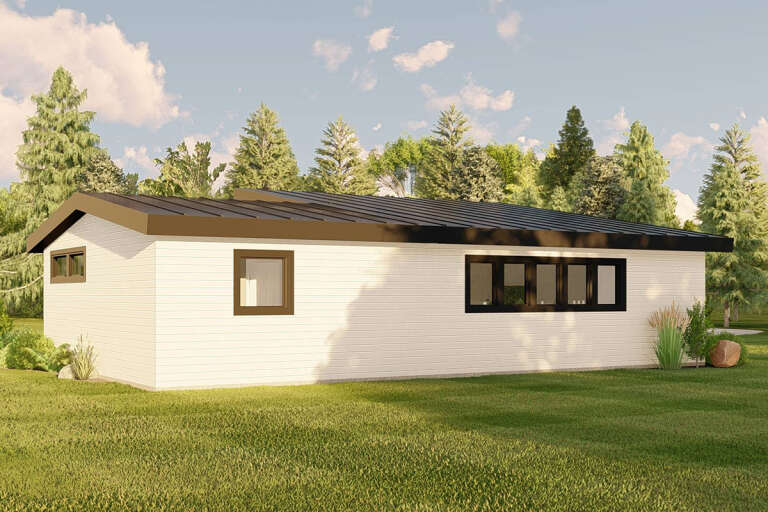 Modern House Plan #5032-00179 Elevation Photo