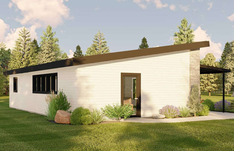 Modern House Plan #5032-00179 Elevation Photo