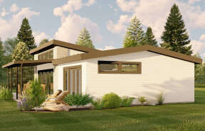 Modern House Plan #5032-00179 Elevation Photo
