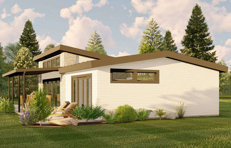 Modern House Plan #5032-00179 Elevation Photo