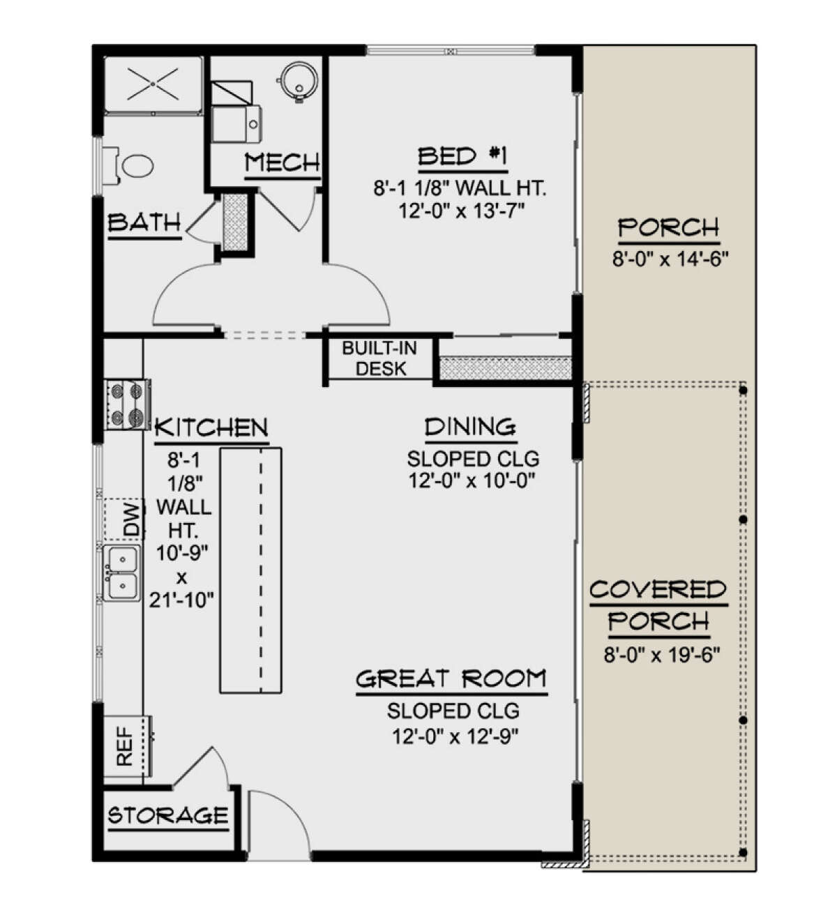 Main Floor  for House Plan #5032-00179