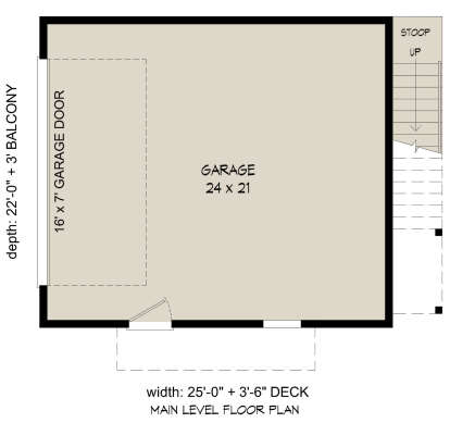 House Plan House Plan #27766 Drawing 1